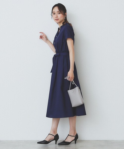 美品✨フォクシー タックコクーンドレス ティアード ワンピース アイボリー 38 ニットコンビタックティアードワンピ／ウォッシャブル（マキシ丈