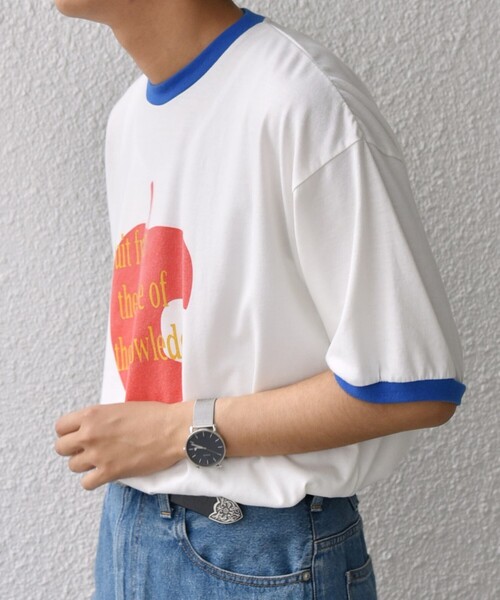 SCREEN STARS ケチャップTシャツ XL リンガーTシャツ　HEINZ SCREEN STARS（スクリーンスターズ） tシャツ SCREEN STARS: レトロ