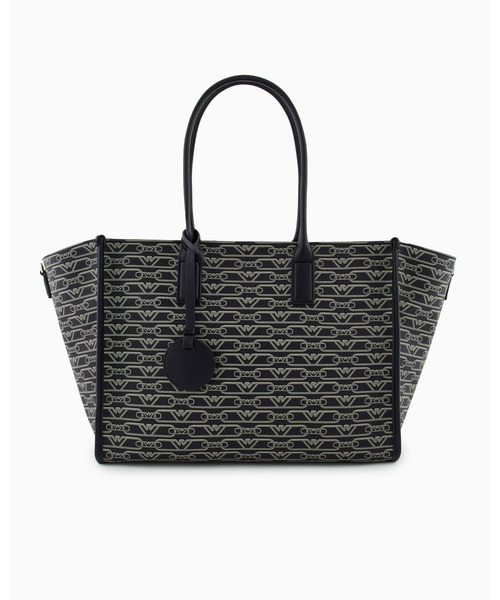 値下Emporio Armani エンポリオアルマーニ トートバッグ　新品タグ付 EMPORIO ARMANI 「EMPORIO ARMANI」 トートバッグ FREE ブラック