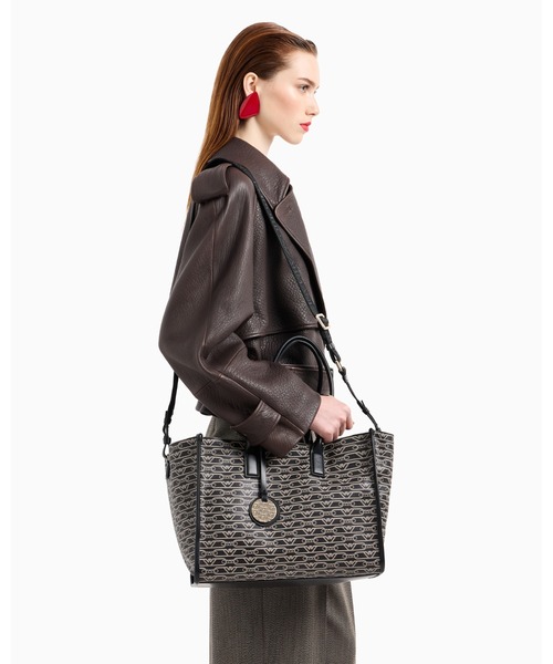 EMPORIO ARMANI 「EMPORIO ARMANI」 トートバッグ FREE ブラック