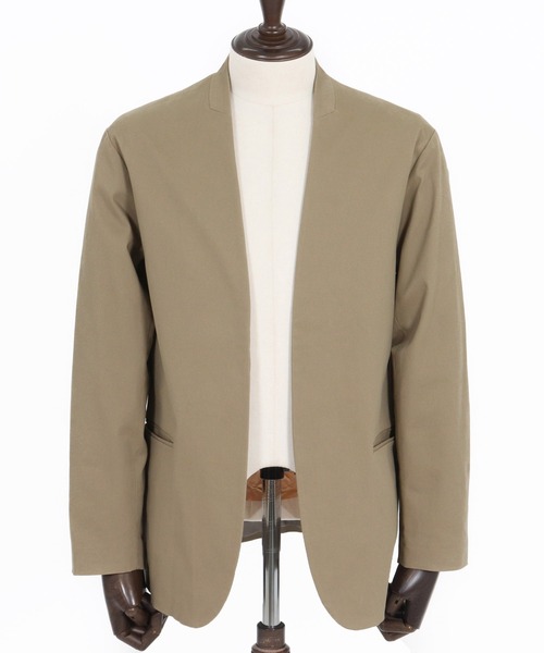GLIMCLAP ジャケット ノーカラージャケット mj10879-Minimal Jacket
