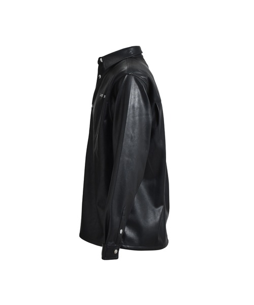 LAST NEST シャツ LEATHER SHIRTS (EXCLUSIVE) メンズ