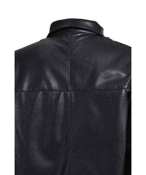 LAST NEST シャツ LEATHER SHIRTS (EXCLUSIVE) メンズ