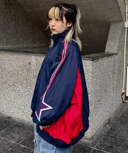 近藤レーシング　Sサイズ黒色ジャケット 赤いジッパー 極美品 S 70s チャンピオン オフィシャル物 レーシング ジャケット