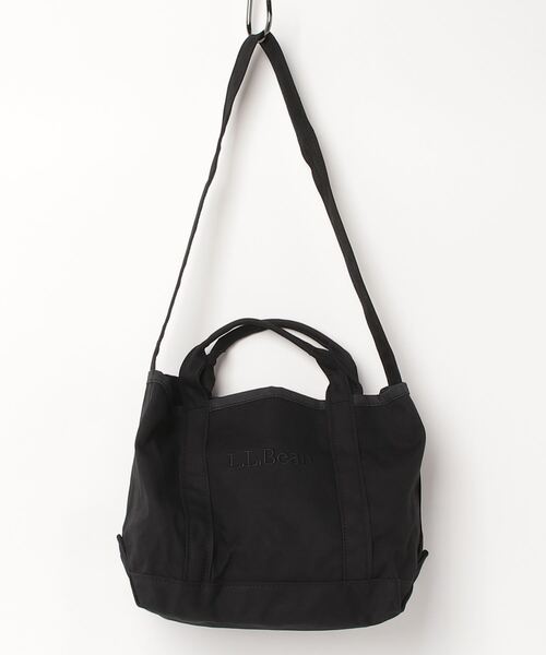 00s LLBEAN ナイロンギミックショルダーバッグ L.L.Bean 「L.L.Bean」 ショルダーバッグ FREE ブラック