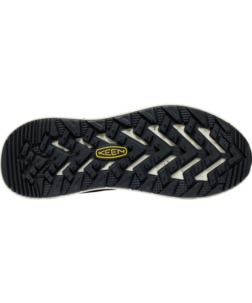 「KEEN」 ローカットスニーカー 25.5cm オリーブ×ブラック メンズ_画像9