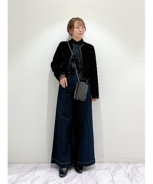 LOULOU WILLOUGHBY（ルルウィルビー） ジャケット ノーカラー