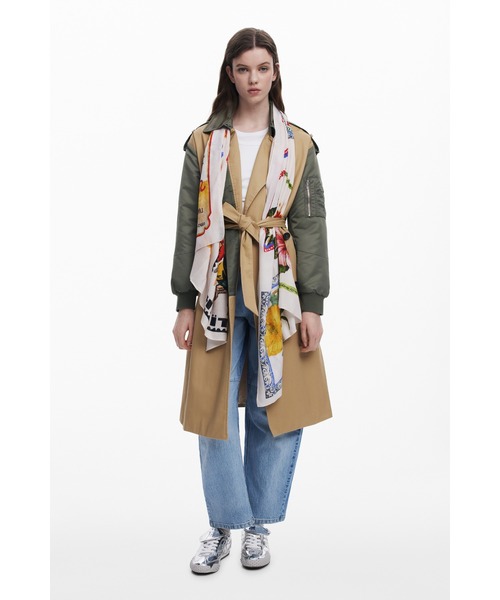 「Desigual」 スカーフ FREE ホワイト レディース