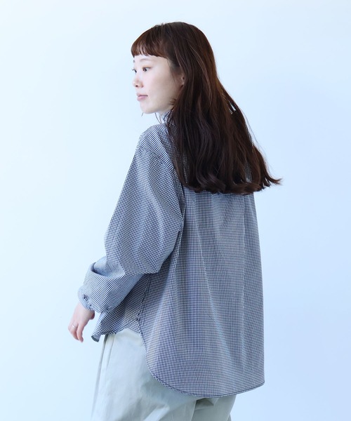 bulle de savon（ビュルデサボン） ブラウス シャツ 80/タイプライター