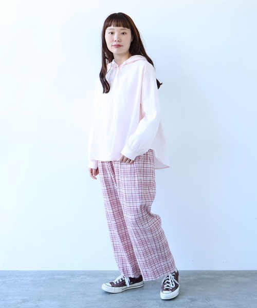 bulle de savon（ビュルデサボン） ブラウス シャツ 80/タイプライター