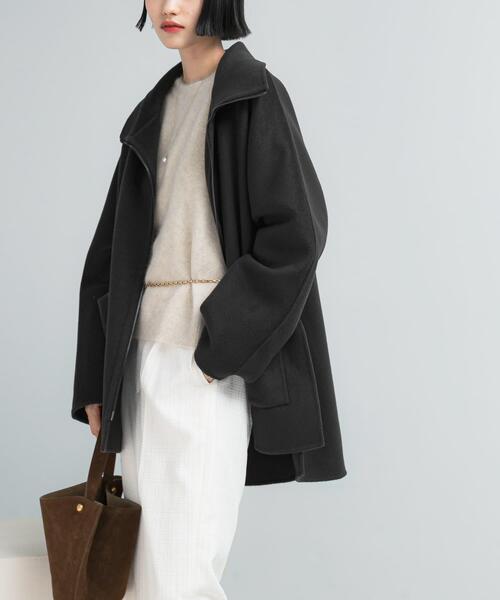 コート アウター ダブルジップリバーコート レディース : ZOZOTOWN