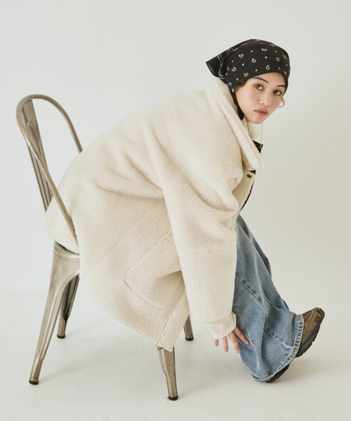 MIRROR STOKE コート アウター 「ZOZO限定」BOA REVERSIBLE MOUTON