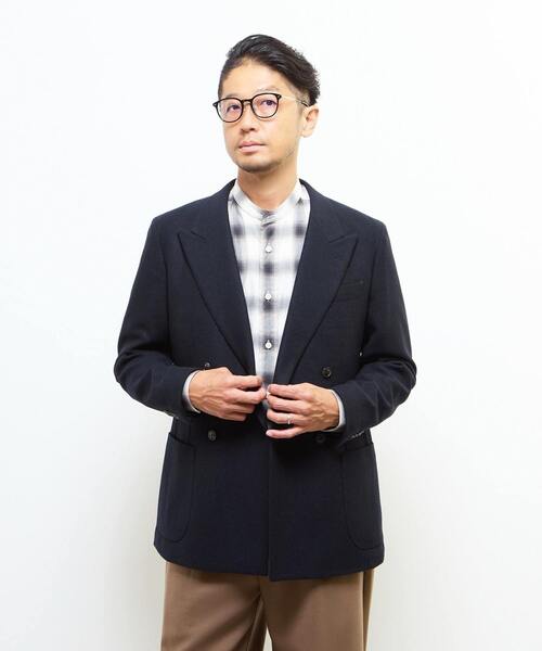 MEN'S MELROSE ジャケット テーラードジャケット ブリティッシュウール