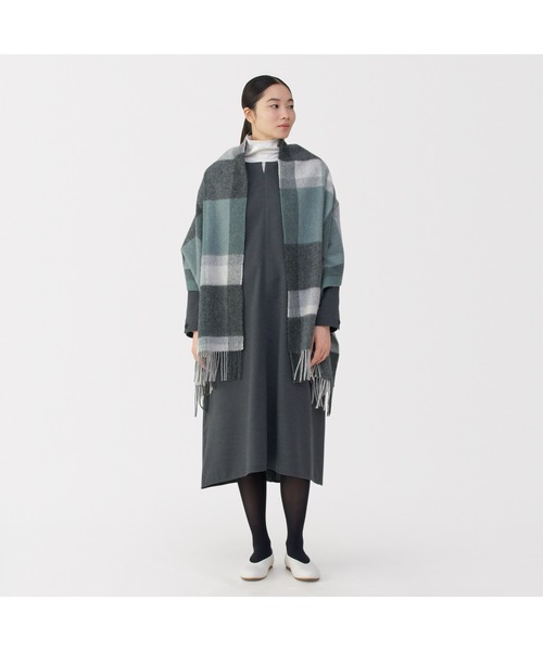 無印良品(MUJI) ストール マフラー ふっくらウール 大判ストール 無印良品(MUJI) ストール マフラー ふっくらウール 大判ストール
