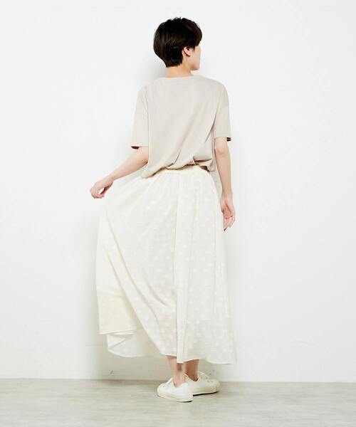 「MELROSE claire」 フレアスカート 2 ホワイト レディース_画像8