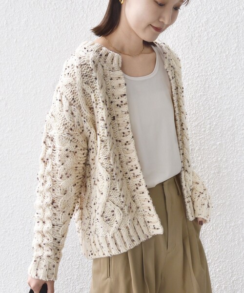 SHIPS（シップス） カーディガン 「WEB限定」「手洗い可能