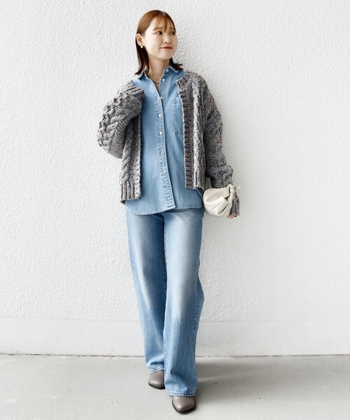 SHIPS（シップス） カーディガン 「WEB限定」「手洗い可能