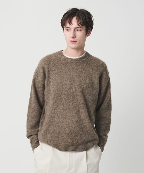 BEAUTY＆YOUTH UNITED ARROWS セーター ニット ブラッシュド ヤク