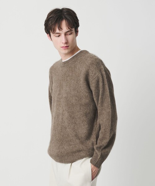 BEAUTY＆YOUTH UNITED ARROWS セーター ニット ブラッシュド ヤク