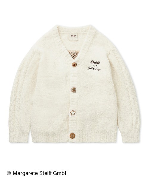 新品ジェラートピケ シュタイフ カーディガン クリーム 新品ジェラートピケ シュタイフ カーディガン クリーム 2025年最新