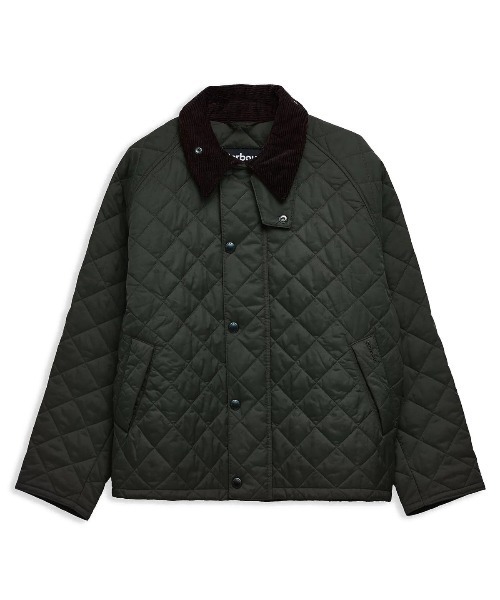 ブルゾン アウター Barbour Os Transport Quilted Jacket（バブアー トランスポート キルティング ブルゾン） メンズの画像
