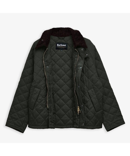ブルゾン アウター Barbour Os Transport Quilted Jacket（バブアー トランスポート キルティング ブルゾン） メンズの画像