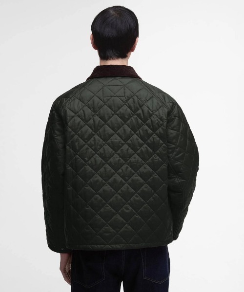 ブルゾン アウター Barbour Os Transport Quilted Jacket（バブアー トランスポート キルティング ブルゾン） メンズの画像