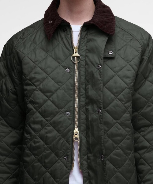 ブルゾン アウター Barbour Os Transport Quilted Jacket（バブアー トランスポート キルティング ブルゾン） メンズの画像