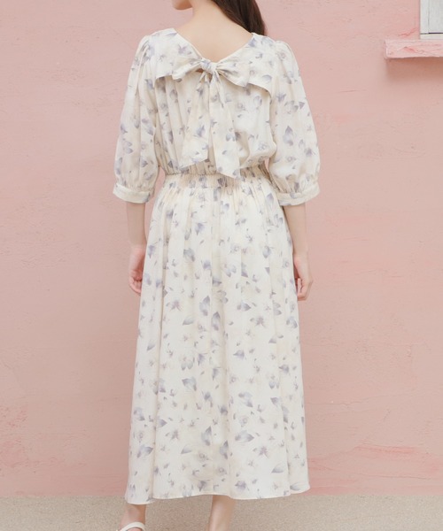 「Honeys」 「C・O・L・Z・A」半袖ワンピース S ホワイト系その他 レディース_画像4