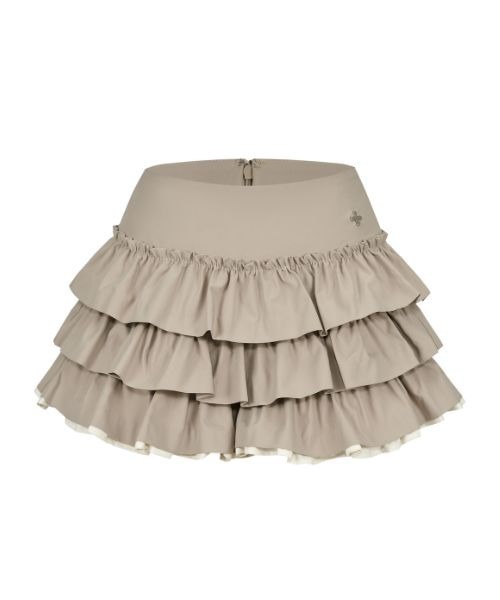スカート andwang Charm frill cullotte mini skirt Charm Frill Culotte Mini Skirt（スカート）｜andwang（アンドワン