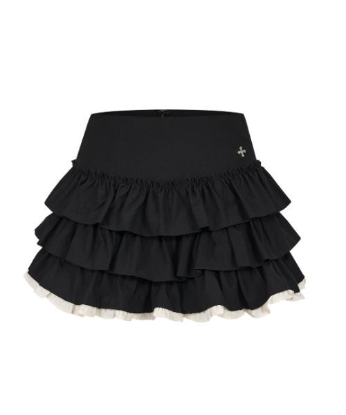 ANDWANG スカート Charm Frill Culotte Mini Skirt : ZOZOTOWN Yahoo
