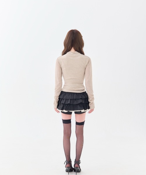 ANDWANG スカート Charm Frill Culotte Mini Skirt : ZOZOTOWN Yahoo