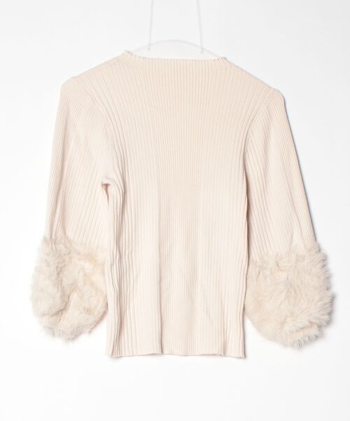 「Torrazzo Donna」 長袖ニット - ベージュ レディース_画像2