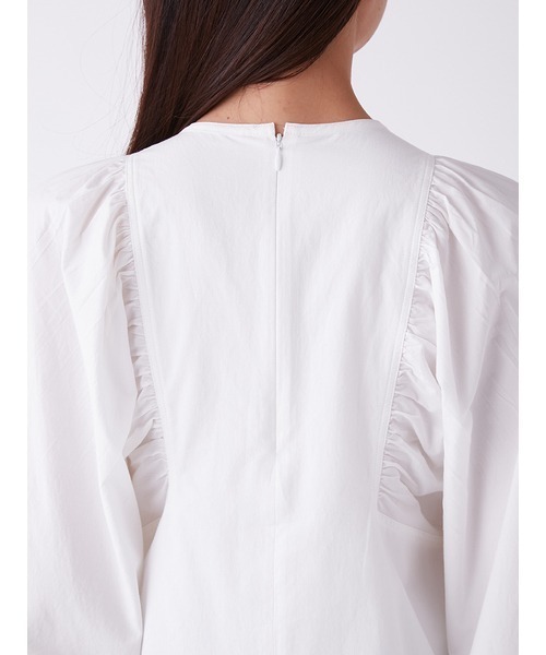 [Mila Owen] длинный рукав блуза 0 бежевый женский 