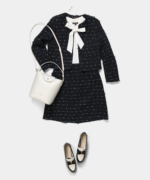 TOCCA（トッカ） ブラウス シャツ PROMISE RIBBON ROSETTE ブラウス