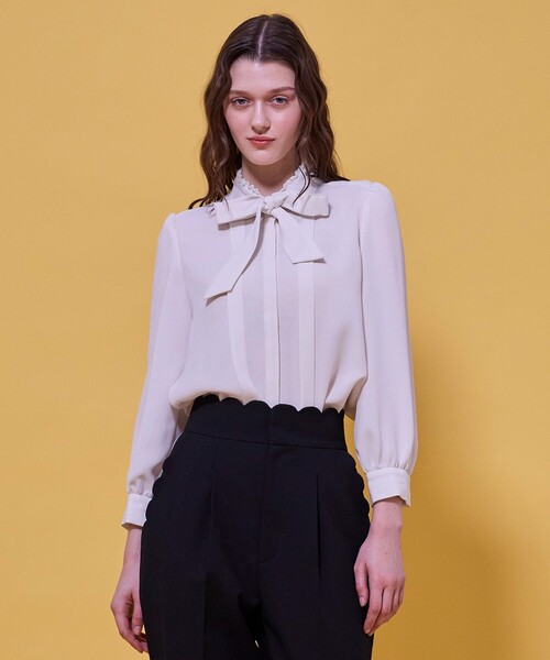 TOCCA（トッカ） ブラウス シャツ PROMISE RIBBON ROSETTE ブラウス
