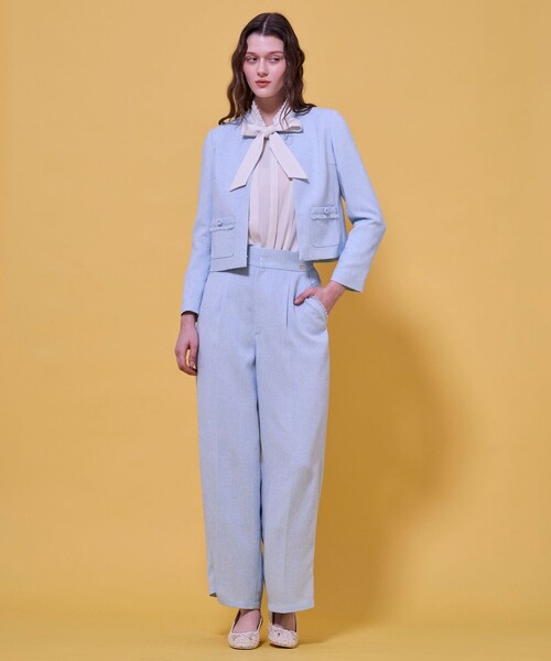 TOCCA（トッカ） ブラウス シャツ PROMISE RIBBON ROSETTE ブラウス
