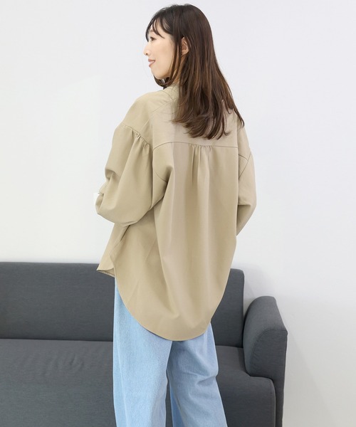 【未使用】ette skipper ブラウス　ベージュ Aletta vita ブラウス シャツ エステルツイルスキッパーブラウス