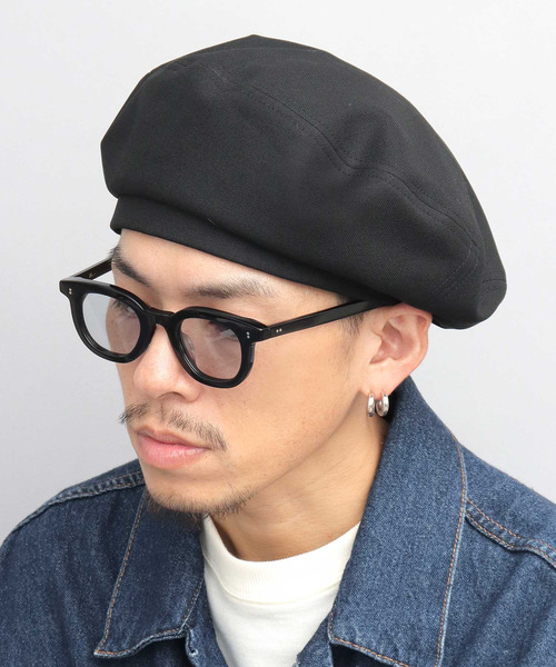 「Mr.COVER」 ベレー帽 FREE ブラック メンズ_画像2