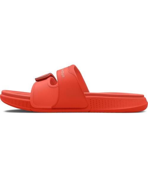 「UNDER ARMOUR」 フラットサンダル 26.0cm ブラック レディース_画像6