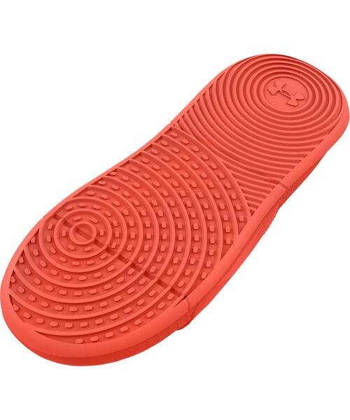 「UNDER ARMOUR」 フラットサンダル 26.0cm ブラック レディース_画像9