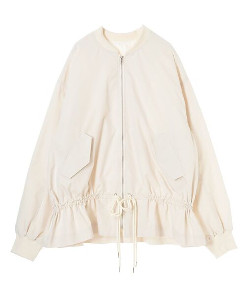 「Green Parks」 ブルゾン FREE アイボリー レディース_画像5