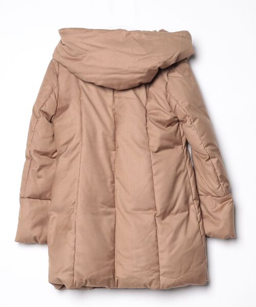 「ROPE'」 ダウンコート 36 ベージュ レディース_画像2
