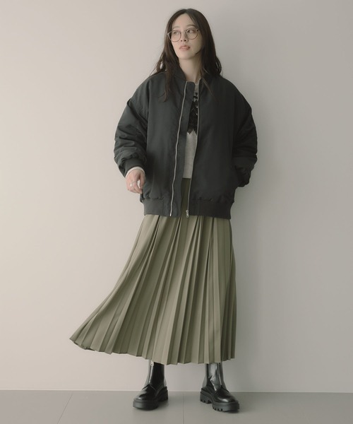 「saloon」 ブルゾン FREE アイボリー レディース_画像2