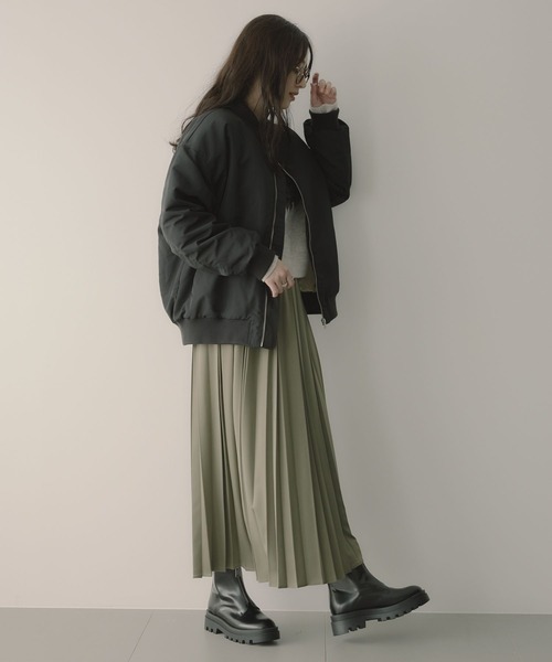 「saloon」 ブルゾン FREE アイボリー レディース_画像3