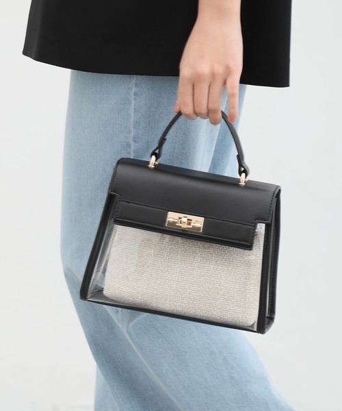 「Honeys」 2WAYバッグ FREE グレイッシュベージュ レディース_画像8