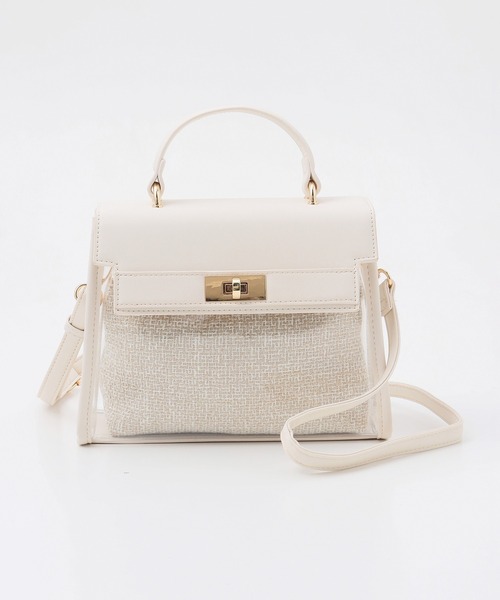 「Honeys」 2WAYバッグ FREE グレイッシュベージュ レディース_画像9