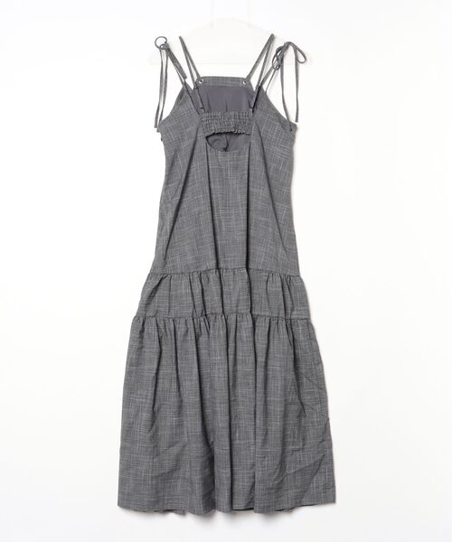 「FURFUR」 キャミソールワンピース ONE SIZE グレー レディース_画像2