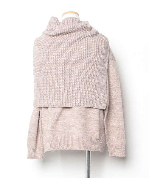 「NEI」 長袖ニット - ベージュ レディース_画像2