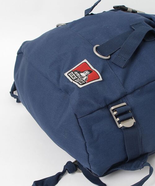 「BEN DAVIS」 刺繍リュック - ネイビー メンズ_画像3